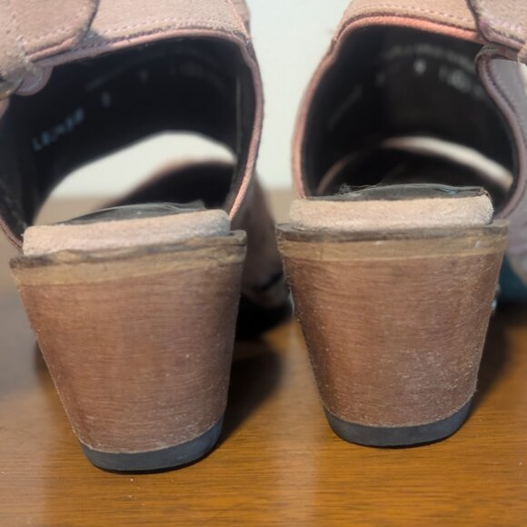 Lane Robin Mules sz 9 - Picture 2 of 4